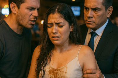 My Boyfriend Poured His Beer on Me at a Bar, Calling Me “Filthy” for Getting Stains on His Shirt. Everyone Laughed — Until a Man in a Suit Stepped In, Whispered Something to the Bartender, and My Boyfriend Turned Pale When He Realized Who My “Driver” Really Was.