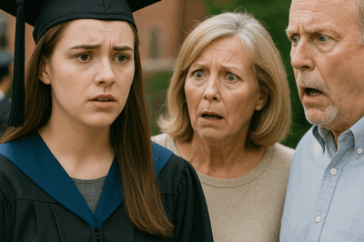 “My Parents Paid for My Sister’s College but Refused to Help Me — They Said I Wasn’t ‘Smart Enough to Succeed.’ I Worked Nights, Studied by Streetlight, and Graduated Alone. Five Years Later, They Walked Into My Graduation Party Uninvited — and When They Saw the Stage, the Guests, and Who I’d Become, They Turned Pale. That’s When I Finally Told Them the One Thing I’d Wanted to Say for Years”