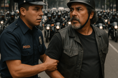 A Rookie Cop Pulled Over a Lone Biker for “Suspicious Behavior” and Arrested Him — Five Minutes Later, the Ground Began to Tremble as the Sound of 100 Motorcycles Surrounded the Station, Blocking Every Road. What Happened Next Made the Rookie Realize He’d Just Detained the Most Respected Man in the State, and the Lesson That Followed Turned a Rookie’s Biggest Mistake Into the Most Unforgettable Moment of His Career