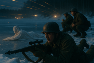 How One Sniper’s ‘MAD’ Blanket Decoy on a Frozen Lake Turned a Silent Winter Night into a Raucous Symphony of Misfire — the True, Harrowing, and Almost Unbelievable Story of a Single Patch of Cloth That Caused Enemy Units to Unload Over Ten Thousand Rounds into Ice, Shattering Lives, Luck, and the Quiet of the Arctic Sky