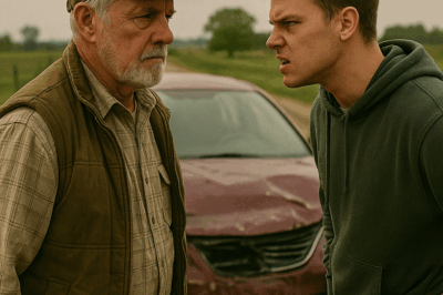 “When I Refused to Give My Son the Money I Earned From Selling My Family Farm, He Smashed My Car in Anger and Stopped Talking to Me. Everyone Told Me to Disown Him — But Months Later, I Got a Call From the Police That Led to the Most Unexpected Reunion of My Life.”