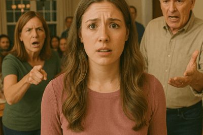 At My Parents’ Dinner Party, They Demanded I Apologize to My Brother’s Girlfriend in Front of Thirty Guests — But When I Finally Revealed the Secret She Had Been Hiding About Me, the Entire Room Fell Silent