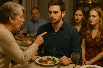 S-The Night My Mother Declared I Didn’t Deserve a Seat at Our Family Table, Unaware That My Calm Reply Would Unmask a Secret Capable of Shattering Years of Silence, Preference, and Carefully Buried Truths