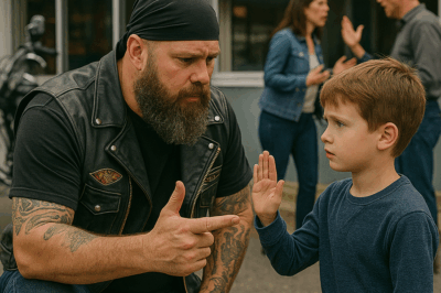 A quiet kid at the corner booth silently begged a feared