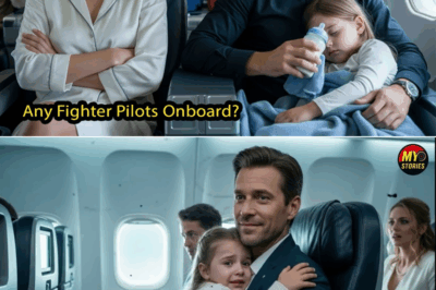 “The CEO Laughed at the Single Father in the Economy Cabin and Said, ‘Some People Just Don’t Belong Up Here.’ But When the Captain’s Voice Came Over the Intercom Asking, ‘Is There a Trained Fighter Pilot on Board?’ — The Single Dad Stood Up, and Everything Changed Forever.”