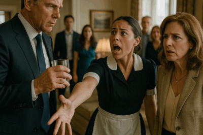 S-When the Maid Screamed “Don’t Drink It,” the Billionaire Discovered the Poison in His Glass—and the Even Deadlier Lies His Entire American Dream Was Built On