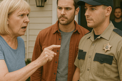 When the HOA President Sent the Sheriff to “Deal With a Problem Homeowner” Who Refused to Bow to Her Rules, She Had No Idea the Officer at My Door Was My Cousin—And What Happened Next Not Only Exposed Her Corruption but Ended Her Iron Grip Over the Whole Neighborhood Forever