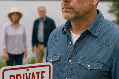 My HOA Posted “Private Property – Residents Only” Signs on the Lake Island Behind My House, Claiming It Belonged to the Community. They Didn’t Realize the Land Was Legally Mine — So I Filed One Quiet Legal Notice, and Overnight, They Lost Access to Their Favorite Spot Forever.