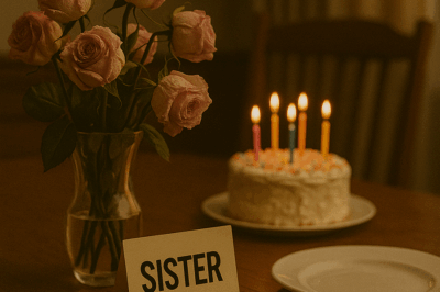 “At my mother’s birthday dinner, my father slammed his glass down and shouted, ‘You’ll always come second to your sister!’ The room froze, my mother’s smile collapsed, and everyone stared at me like I’d ruined the night. But when I walked out, I had no idea that a single letter hidden in my mom’s drawer would rewrite everything I believed about my family.”