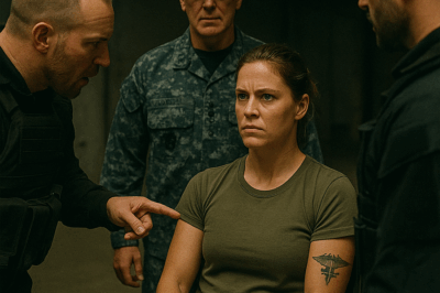 “When a Woman With a Faded Tattoo Was Dragged Into a Secret Blacksite, the Soldiers Mocked Her for Looking ‘Weak and Out of Place.’ But Minutes Later, Their Captain Walked In, Snapped to Attention, and Addressed Her as ‘Commander.’ That’s When Everyone Realized Who She Really Was.”
