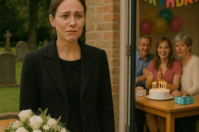 “My Parents Chose My Sister’s Birthday Party Over the Funeral of My Husband and Two Children. When They Finally Showed Up a Week Later, Carrying Balloons and Smiles Like Nothing Happened, I Knew Something Inside Me Had Broken. But When I Learned the Real Reason They Couldn’t Face Me That Day—and the Secret My Mother Had Been Hiding About My Sister’s ‘Birthday’—It Forced Me to See My Family, and My Grief, in a Way I Never Could Before.”