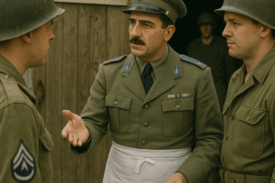 Captured in World War II, an Italian Officer Expected Harsh Labor and Humiliation in an American POW Camp — Instead, the Soldiers Gave Him a Kitchen, a Stove, and Their Trust. Months Later, His “Camp Restaurant” Became the One Place Where Enemies Dined Like Family.