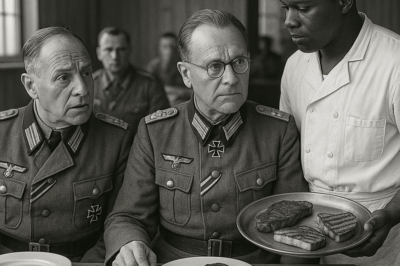 Captured and Expecting Humiliation, German Generals Asked for Nothing but Bread in an American POW Camp — Instead, They Were Served Steak, Grilled Sandwiches, and Respect. What Happened Next Inside Those Barbed Wires Changed How Both Sides Saw the Meaning of Dignity Forever.