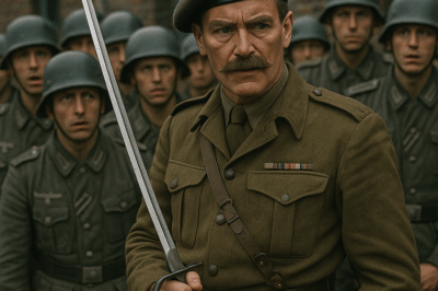 They Laughed When They Saw the British Officer Step Off the Landing Craft with a Longbow and a Broadsword—They Thought He Was Mad. But When “Jack Churchill” Led His Men Through the Smoke, Captured 42 Germans, and Walked Into Camp Whistling with His Sword Over His Shoulder, No One Laughed Again…
