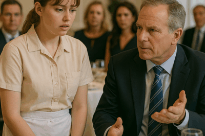 🌹 Story: The Waitress and the CEO’s Deal