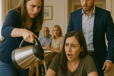 “The Billionaire Walked Into His Mansion Just in Time to See His Own Sister Pour Boiling Water on His Wife — Everyone Thought He’d Stay Silent to Protect His Family’s Name, But What He Did Next Not Only Shocked the Entire Household but Also Changed the Future of His Fortune, His Marriage, and the Legacy of the Most Powerful Family in the City Forever”