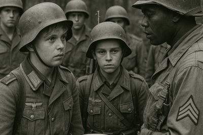 In 1945, a Group of German Child Soldiers Faced Advancing American Troops in the Woods — They Expected Execution, Not Mercy. But When the American Commander Simply Said, “Has Anyone Ever Called You By Your Name?” Their Response Changed the Meaning of Surrender Forever.