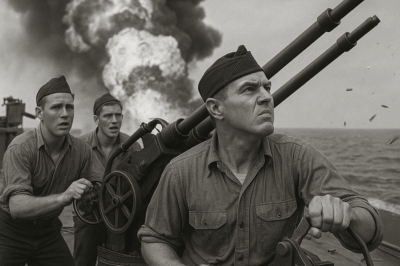 “In 1945, Kamikaze Pilots Were Destroying Dozens of American Ships Every Week — Until U.S. Navy Engineers Created a Secret Weapon So Terrifying It Was Called an ‘Impenetrable Wall of Fire.’ Admirals Doubted It Would Work, Sailors Laughed — But When They Saw It in Action, They Fell Silent.”