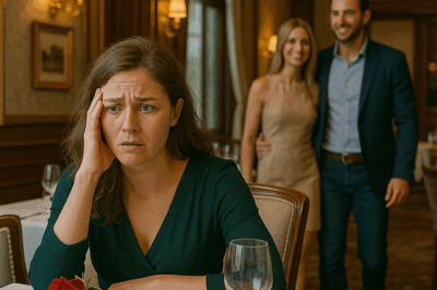 “My Boyfriend Made Me Wait Two Hours at an Expensive Restaurant on Our Anniversary. When He Finally Showed Up, He Wasn’t Wearing His Wedding Ring—Because It Wasn’t Me He Was Married To. What Started as the Worst Date of My Life Turned Into a Night That Exposed Every Lie, Every Secret, and the Double Life of the Man I Thought I Loved—And Forced Me to Choose Between Revenge, Justice, and Finally Taking My Power Back.”