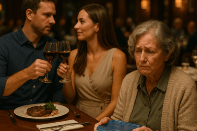 S-My Son and His Wife Gave Me Steakhouse Leftovers in Tupperware, and the Fight That Followed Shattered Our Perfect Family Script