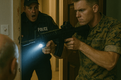 At 3 A.M., a Man Pretending to Be an HOA “Officer” Kicked In Our Door, Flashing Fake Badges and Shouting Rules — But He Didn’t Expect My Son, a Recently Returned U.S. Marine, to Be Home That Night. The Next Ten Minutes Changed the Whole Neighborhood Forever.