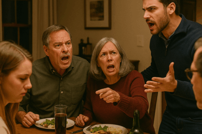 When My Parents Told Me at a Family Dinner That “Nobody Needs You, Not Even Us,”