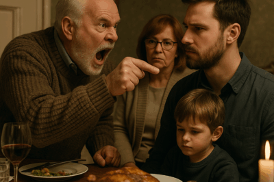At Our Family Dinner, My Father Suddenly Stood Up and Accused Me and My Child of Living Off Everyone Else, And My Mother’s Reaction Set Off A Wave of Hidden Truths, Tension, And Life-Changing Revelations None Of Us Expected