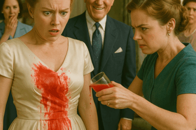 “Her Jealous Sister-in-Law Spilled Paint All Over Her Dress at the Family Gala — But When the Billionaire Husband Walked In and Saw What Happened, His Calm, Unbelievable Reaction Left the Entire Room Frozen, and What He Did Next Made Everyone Realize That Revenge Doesn’t Always Come in Anger — Sometimes It Arrives in the Quietest, Most Devastating Way Possible”