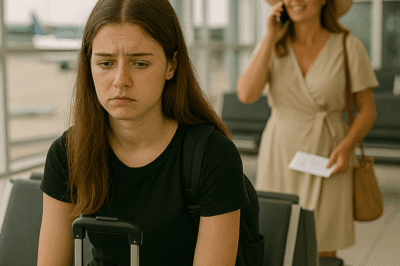 “My Own Mother Abandoned Me at the Airport When I Was Just Sixteen So She Could Enjoy a Luxurious Vacation With Her New Boyfriend. I Spent the Night Alone, Watching Planes Take Off Without Me. Fifteen Years Later, She Showed Up at My Doorstep, Begging for Forgiveness—But When I Learned What She Really Wanted, and What She’d Done With the Money Meant for My College Fund, I Realized Some Goodbyes Are the Best Things That Ever Happened.”
