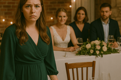 At My Sister’s Rehearsal Dinner, I Arrived to Find No Seat Reserved for Me — and When She Smirked From the Head Table, I Finally Understood Why I’d Been Erased From the Family, Until One Shocking Toast Changed Everything