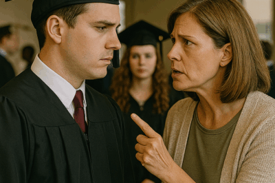 At My Graduation Ceremony, My Mother Told Me I Was Responsible for Paying My Sister’s College Tuition or I’d Be Kicked Out—and What Followed Revealed the Dark Family Secret They Never Expected Me to Discover
