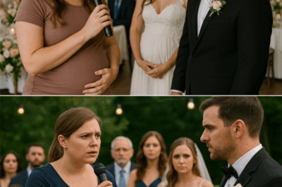 When My Ex-Husband Invited Me—Eight Months Pregnant With His Child—to Give a “Short, Friendly Speech” at His Wedding to the Woman He Left Me For, Everyone Expected Me to Smile and Be Polite. But the Truth I Revealed at That Microphone Made the Whole Room Go Silent.