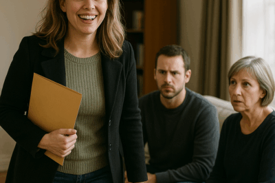 “I Returned from the Notary Overjoyed to Tell My Husband and Mother-in-Law That My Inheritance Had Finally Been Released—But What Happened the Moment I Walked Through the Door Revealed Their True Intentions and Shattered My Illusions Forever”