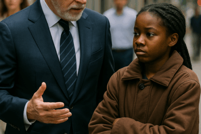 “He Was a Billionaire Used to Controlling Everything — Until He Stopped a Little Black Girl Walking Alone in the Scorching Heat Wearing a Heavy Coat, and When She Finally Opened It, What He Saw Shattered Everything He Thought He Knew About Wealth, Humanity, and Love”