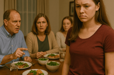 At Dinner, My Parents Told Me My Sister Was “Born to Live Soft” and That If I Didn’t Like Their Decision I Could Leave—But What Happened Next Exposed a Truth None of Them Were Prepared For