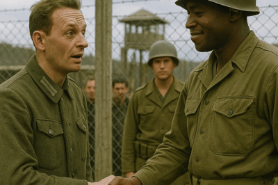 “He Expected Cold Barbed Wire and Cruelty — But Inside the American POW Camp, a German Prisoner Found Hot Bread, Music on Sundays, and a Question That Would Not Let Him Sleep: ‘If the Enemy Treats Me Like a Human, Who Am I When the Gates Open?’”