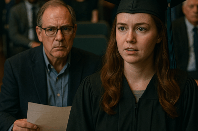My Parents Handed Me Disownment Papers at My Graduation and Told Me I Was No Longer Family—But Moments Later, the University CEO Called My Name and Revealed Something That Made Them Freeze in Shock