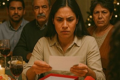 At the Family Dinner They Claimed They Had a “Special” Gift for Me, but When I Opened the Box and Found My Brother’s Two-Hundred-Fifty-Thousand-Dollar Debt Inside, My Father’s Chilling Explanation Changed Everything I Thought I Knew