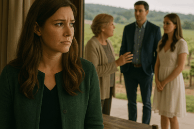 “I Overheard My Family Planning My Sister’s Luxury Ceremony at My $3.1M Vineyard Without Asking Me—But When I Confronted Them, What They Revealed About Their Hidden Plans Nearly Destroyed Every Bond I Thought We Had Forever”