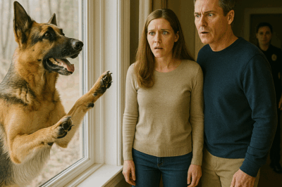S-Our Missing Son’s German Shepherd Kept Tapping on the Window at Midnight, and Following Him One Last Time Exposed the Unthinkable Truth