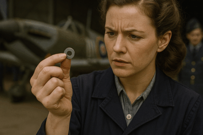 The Forgotten Woman Who Outsmarted the Luftwaffe: How a 50-Cent Metal Washer, Hidden in a Factory Blueprint, Turned the Spitfire Into a Legend — and Quietly Saved 2,100 Pilots Without a Single Shot Fired