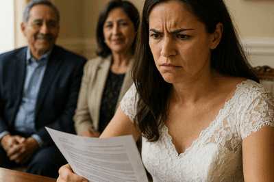 Three Days Before the Wedding, His Wealthy Parents Threw a Prenup Into My Hands While Smirking Like They’d Planned My Humiliation for Months, but What I Discovered Hidden in the Final Pages Changed Everything About Our Future