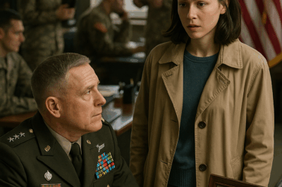 “I Was Sent to Inspect a Decorated General’s Office After His Sudden Resignation — But When I Noticed a Photograph of a Young Girl on His Desk, I Froze, Because I’d Seen That Exact Face Years Ago in a War Zone Where No One Her Age Was Supposed to Survive”