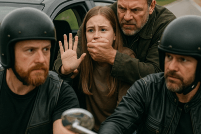 A Kidnapped Girl Signaled the Bikers — They Didn’t Think Twice