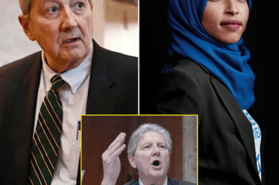 “Fire-Storm Unleashed: Senator John Kennedy’s ‘I’m Tired of People Who Insult America!’ Sparks Explosive Line That Left Omar Gasping”