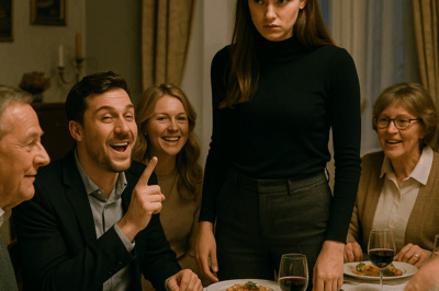 “‘You’re a Woman, Sit Down!’—My Sister’s New Boyfriend Mocked Me at Dinner, and Everyone Laughed… Until I Showed Them Who I Really Was, and the Secret I’d Been Hiding That Made Him Regret Every Word He Ever Spoke to Me.”