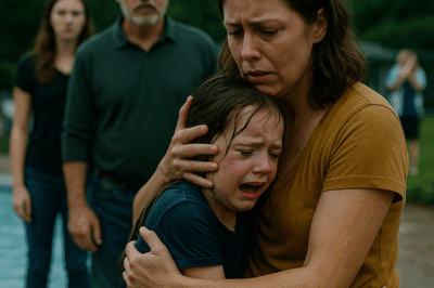 “The Day My Sister Shoved My Daughter Into the Pool Fully Dressed, and My Father Roughly Blocked Me From Reaching Her—A Shocking Betrayal That Revealed a Darkness in My Family I Could No Longer Ignore”