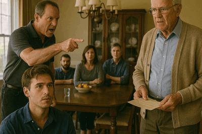 My Dad Called Me a Failure at Thanksgiving, Then Grandpa’s Secret About Our Family Destroyed His Favorite Lie