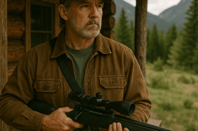 I Was a Retired Sniper Living Quietly in a Mountain Cabin, Wanting Only Peace—But When a Stranger Arrived Claiming My Past Was Coming for Me, Everything I Thought I Left Behind Returned in One Terrifying Night