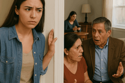 I heard them before I saw them.